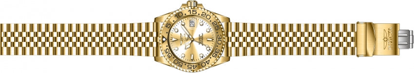 Reloj Invicta Pro Diver Mujer Correa Acero Dorado - Detalle de esfera