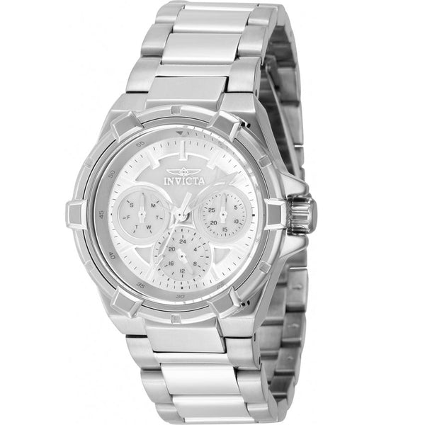 37310 Reloj Invicta Aviator Lady para dama correa de metal 36 mm Plateado