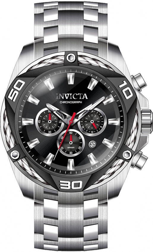 Reloj Invicta Bolt Hombre Acero Dorado Negro - Vista 6