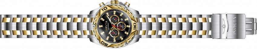 Reloj Invicta Bolt Hombre Acero Dorado Negro - Detalle de esfera