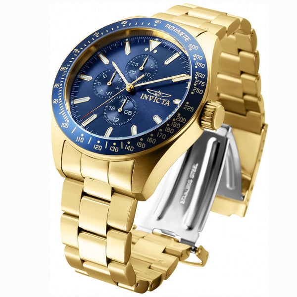 Reloj Invicta Aviator Hombre Acero Inoxidable - Vista lateral