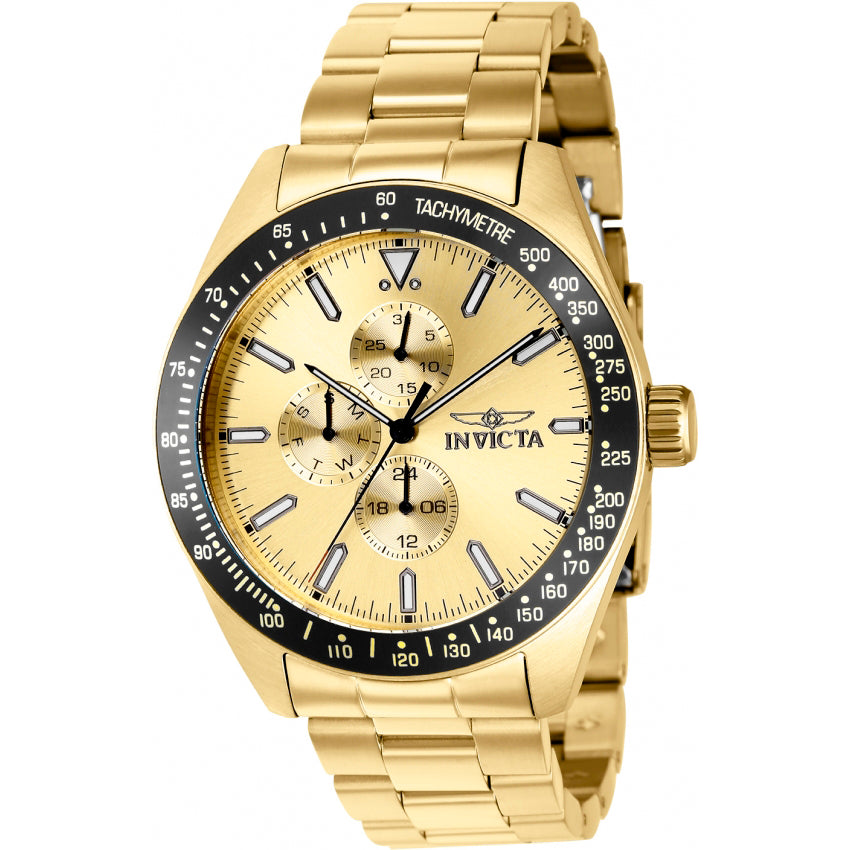 Reloj Invicta Aviator Hombre Acero Inoxidable - Vista trasera