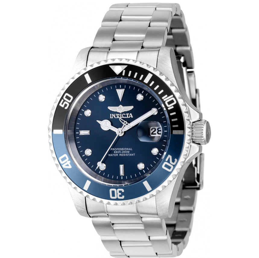 Reloj Invicta Pro Diver para caballero pulsera de acero inoxidable 40 mm - Plateado - 43545