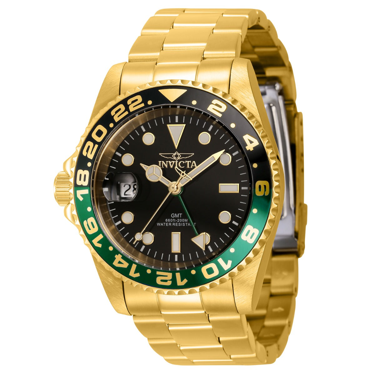 Invicta Pro Diver Reloj para Hombre Correa de Metal 42 mm - 43965 - Dorado