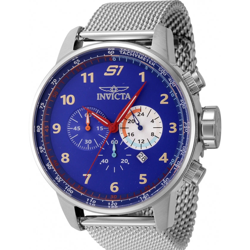 Reloj Invicta S1 Rally Hombre Acero Malla Azul - Reloj original en Guatemala