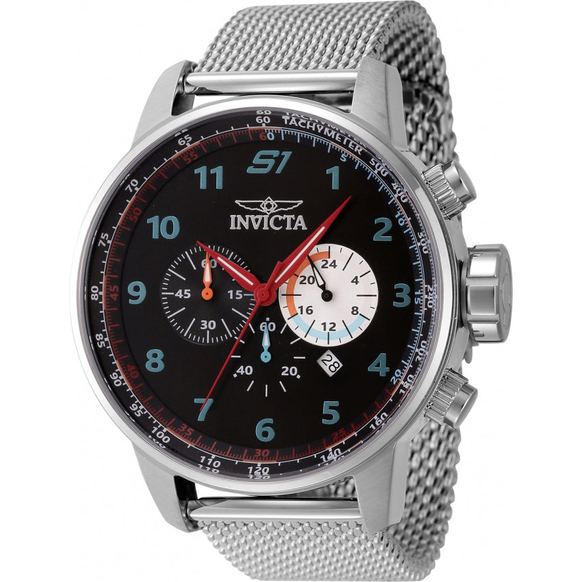 Reloj Invicta S1 Rally Hombre Malla Acero Negro - Reloj original en Guatemala