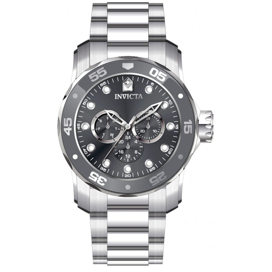 Reloj Invicta Pro Diver Scuba Hombre Acero Dorado - Vista trasera