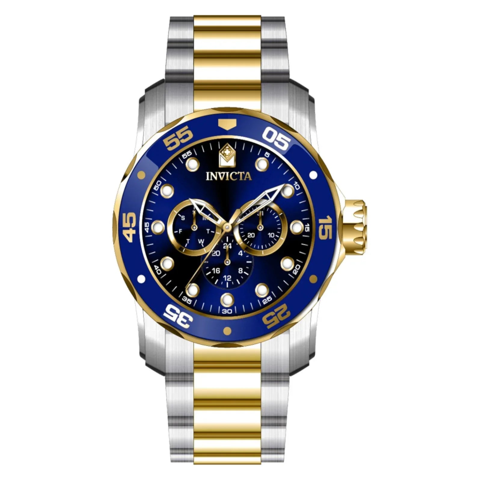 Reloj Invicta Pro Diver Scuba Hombre Acero Dorado - Vista 6