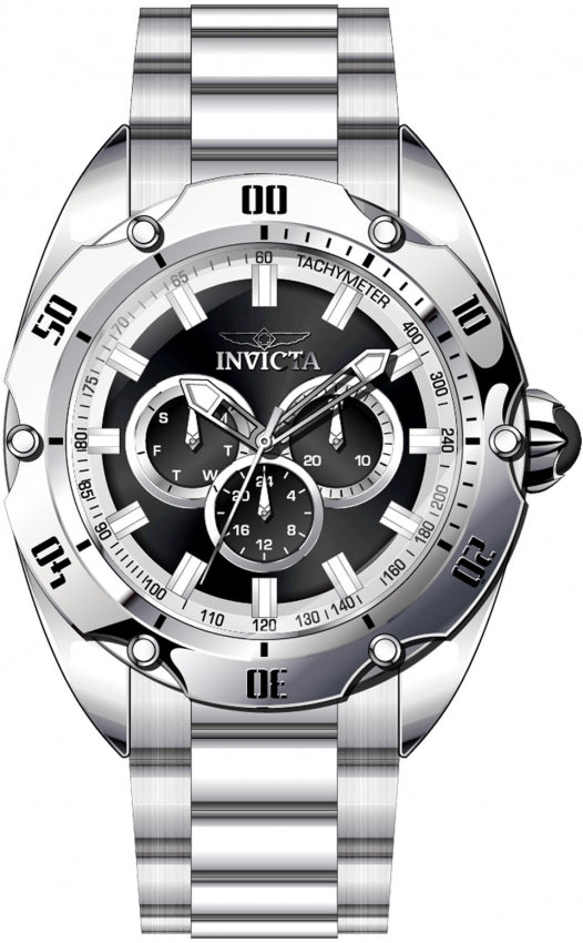 Reloj Invicta Venom Hombre Acero Inoxidable - Vista lateral