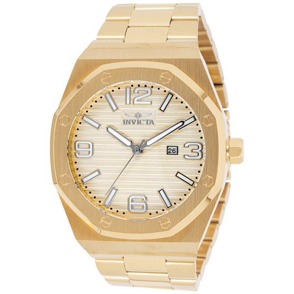Reloj Invicta Huracan de caballero pulsera de metal 48 mm - Dorado - 45782