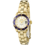 4610 Reloj Invicta Pro Diver Mujer Pulsera Metal Dorado