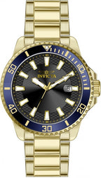 Reloj Invicta Pro Diver Hombre Metal Dorado - Vista lateral