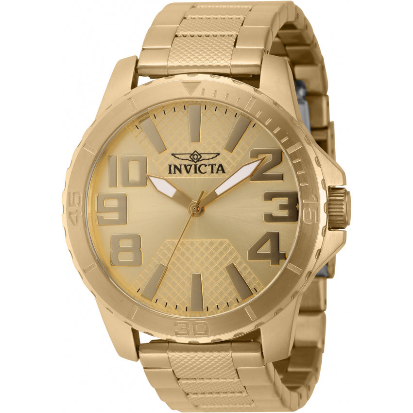 Reloj Invicta Speedway de hombre banda de metal 48 mm - Dorado - 46306