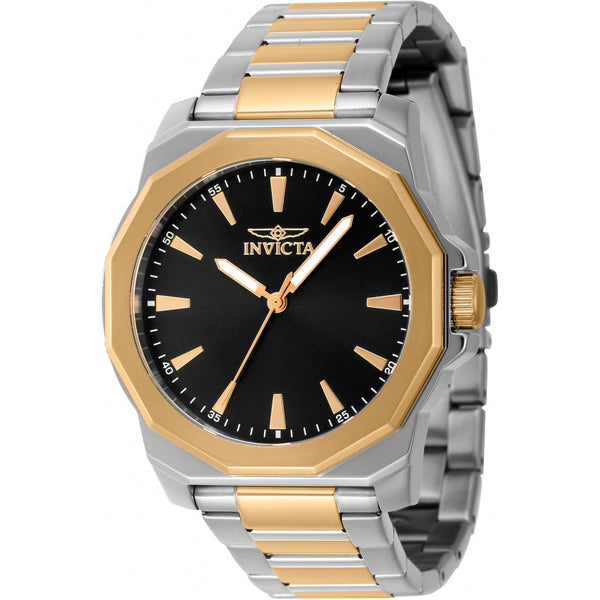 Reloj Invicta Speedway Hombre Acero Bicolor Verde - Vista lateral