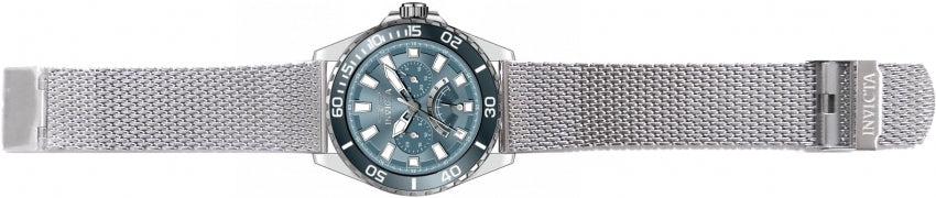 Reloj Invicta Hombre Pulsera Malla Dorada - Detalle de esfera