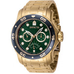 46999 Reloj Invicta Pro Diver Hombre Dorado Esfera Verde