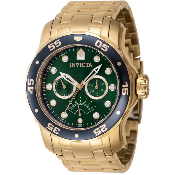 Reloj Invicta Pro Diver Hombre Dorado Esfera Verde - Reloj original en Guatemala