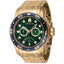 46999 Reloj Invicta Pro Diver Hombre Dorado Esfera Verde