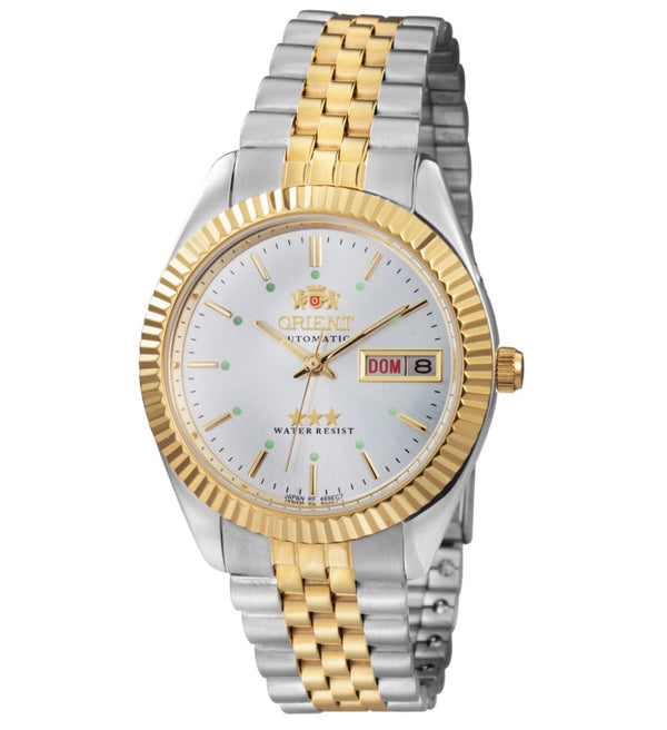 S1SK Reloj Orient Automático de hombre correa de metal - Vista lateral