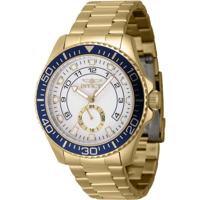 Reloj Invicta Pro Diver para caballero banda de metal 44 mm - Dorado - 47130