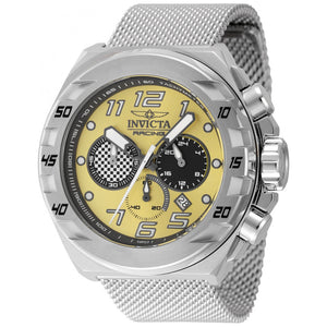 Reloj Invicta Racing para hombre pulsera mesh 48 mm - Plateado - 47199