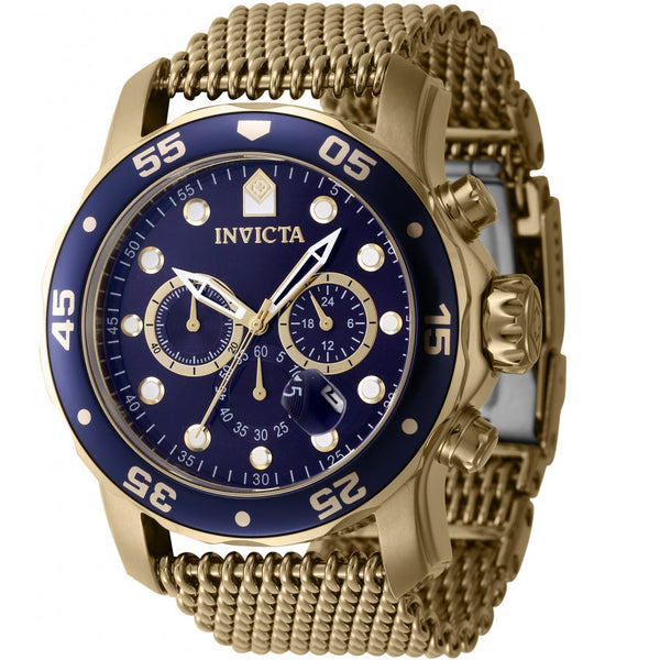 Reloj Invicta Pro Diver de caballero pulsera mesh 48 mm - Dorado - 47239