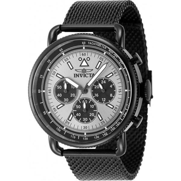 Reloj Invicta Speedway Zager de hombre correa mesh 44 mm - Negro - 47362
