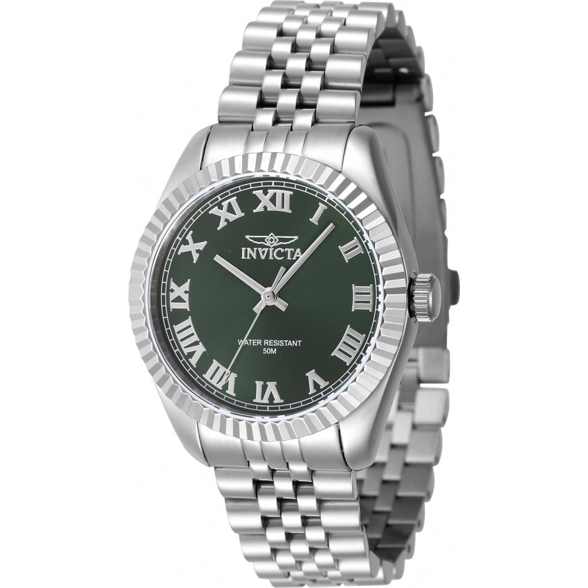 Reloj Invicta Specialty para dama pulsera de metal 36 mm - Verde - 47410