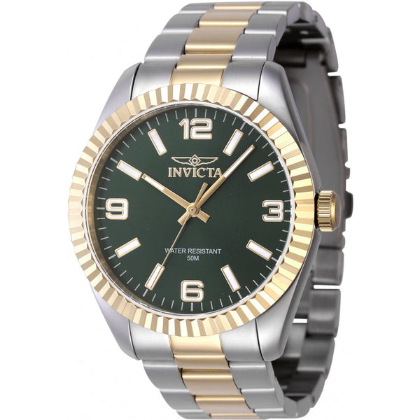 Reloj Invicta Specialty para caballero correa de metal 43 mm - Verde - 47455