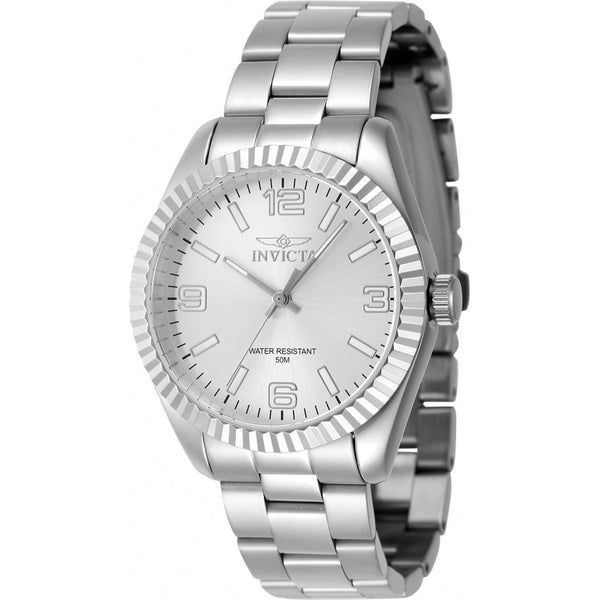 Reloj Invicta Specialty para dama banda de metal 36 mm - Plateado - 47464