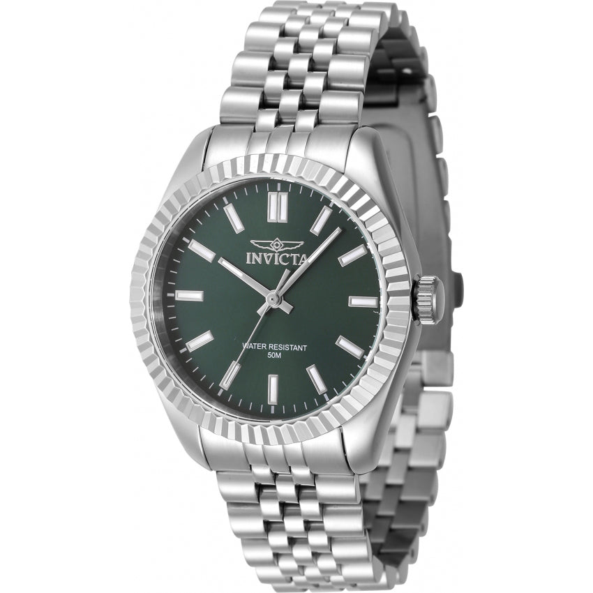 Reloj Invicta Specialty para mujer pulsera de metal 36 mm - Verde - 47496