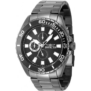 Reloj Invicta de hombre banda de metal 46 mm - Negro - 47556