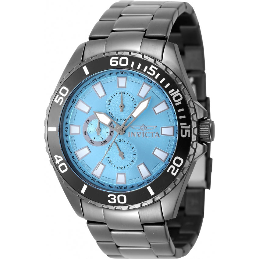 Reloj Invicta de hombre banda de metal 46 mm - Celeste - 47576