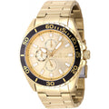 Reloj Invicta de hombre banda de metal 46 mm - Dorado - 47577
