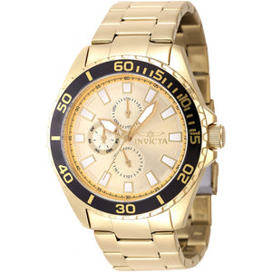 Reloj Invicta de hombre banda de metal 46 mm - Dorado - 47577