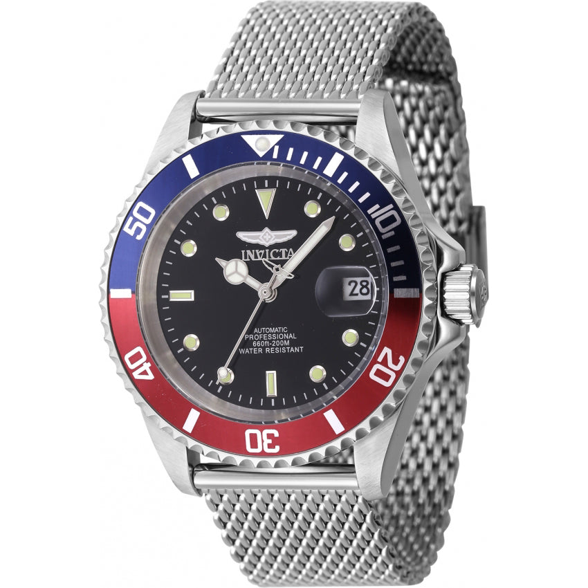 Reloj Invicta Pro Diver Hombre Correa Mesh Rojo - Reloj original en Guatemala