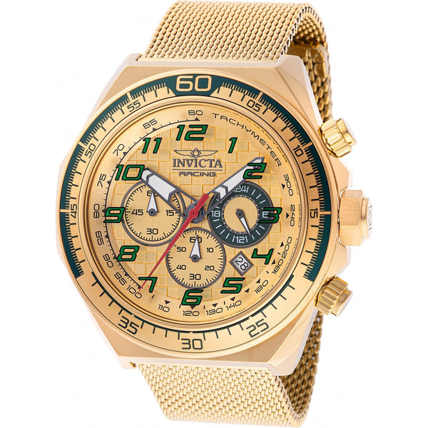 Reloj Invicta Racing de hombre pulsera mesh 50 mm - Dorado - 47902