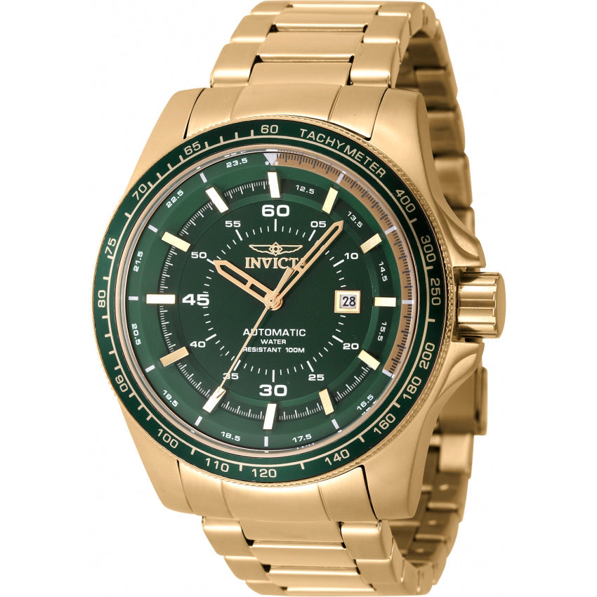 Reloj Invicta Speedway de hombre banda de metal - Dorado - 48079