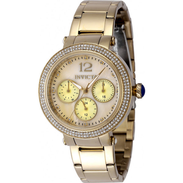48113 Reloj Invicta Bolt Lady para mujer pulsera de metal 37 mm Dorado