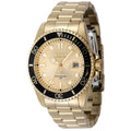 Reloj Invicta Aviator para hombre pulsera de metal 45mm - Dorado - 48376