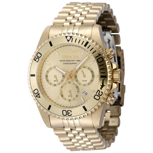 Reloj Pro Diver Invicta para hombre pulsera de metal 43 mm - Dorado - 48382