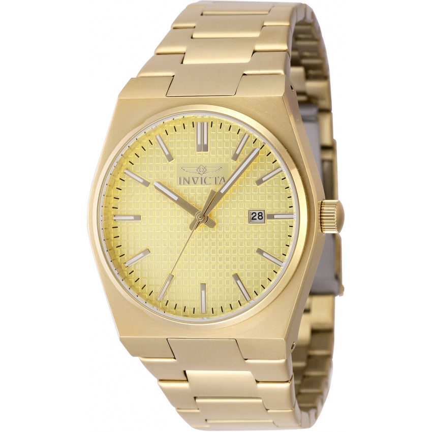 Reloj Speedway Zager de hombre pulsera de metal 40 mm - Dorado - 48398