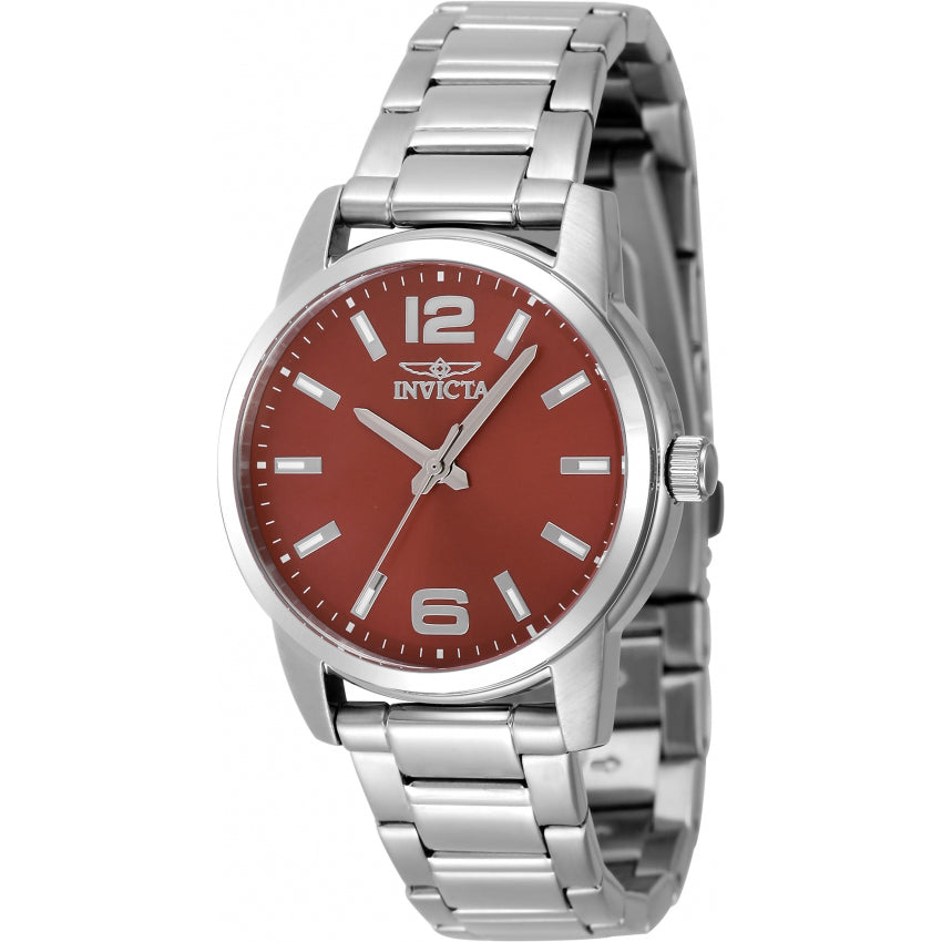 Reloj Invicta Mujer Correa Acero Rojo - Reloj original en Guatemala