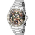 Reloj Invicta Pro Diver Camo Series de hombre pulsera de metal 40 mm - Verde - 48567
