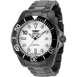 48707 Reloj Invicta Grand Diver Panda de hombre pulsera de acero negro