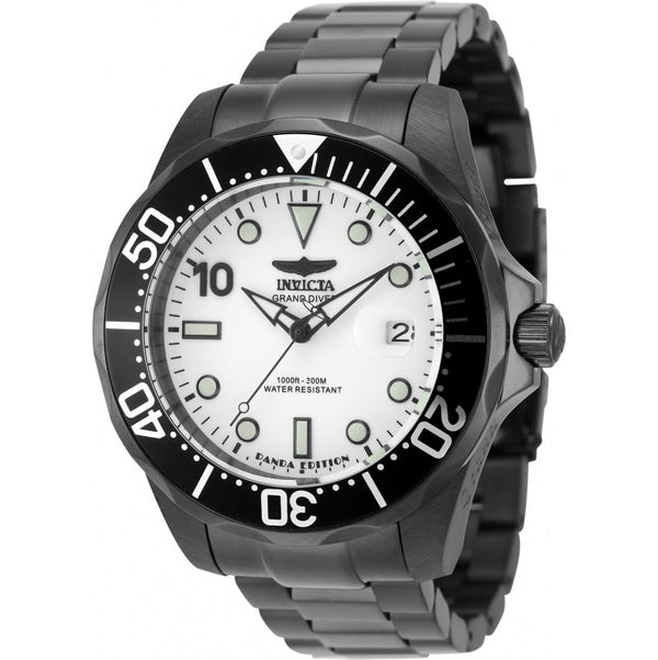 Reloj Invicta Grand Diver Panda Hombre Acero Negro - Reloj original en Guatemala