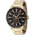 Reloj Invicta Racing Hombre Dorado Esfera Negra - Reloj original en Guatemala