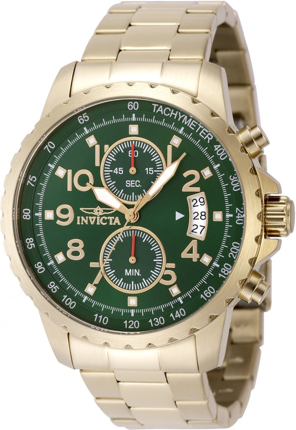 Reloj Invicta Specialty de caballero pulsera de metal 45 mm - Dorado - 48898