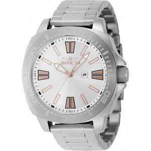 Reloj Invicta Speedway de hombre banda de metal 46 mm - Plateado - 48930