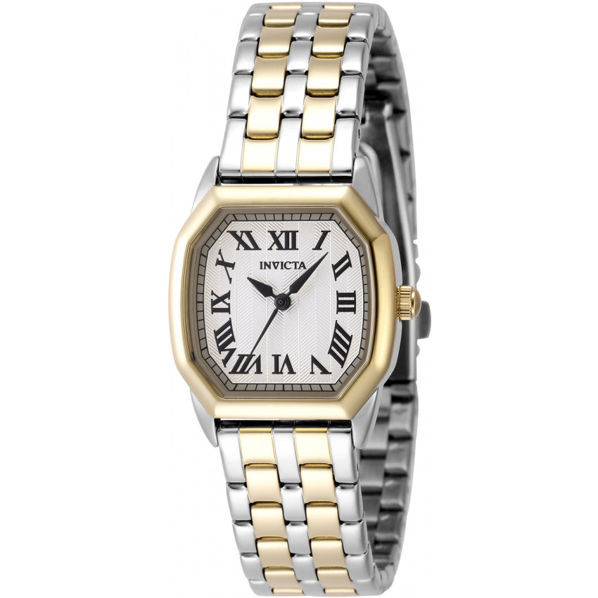 Reloj Invicta Wildflower de mujer pulsera de metal 27 mm - Plateado dorado - 48958